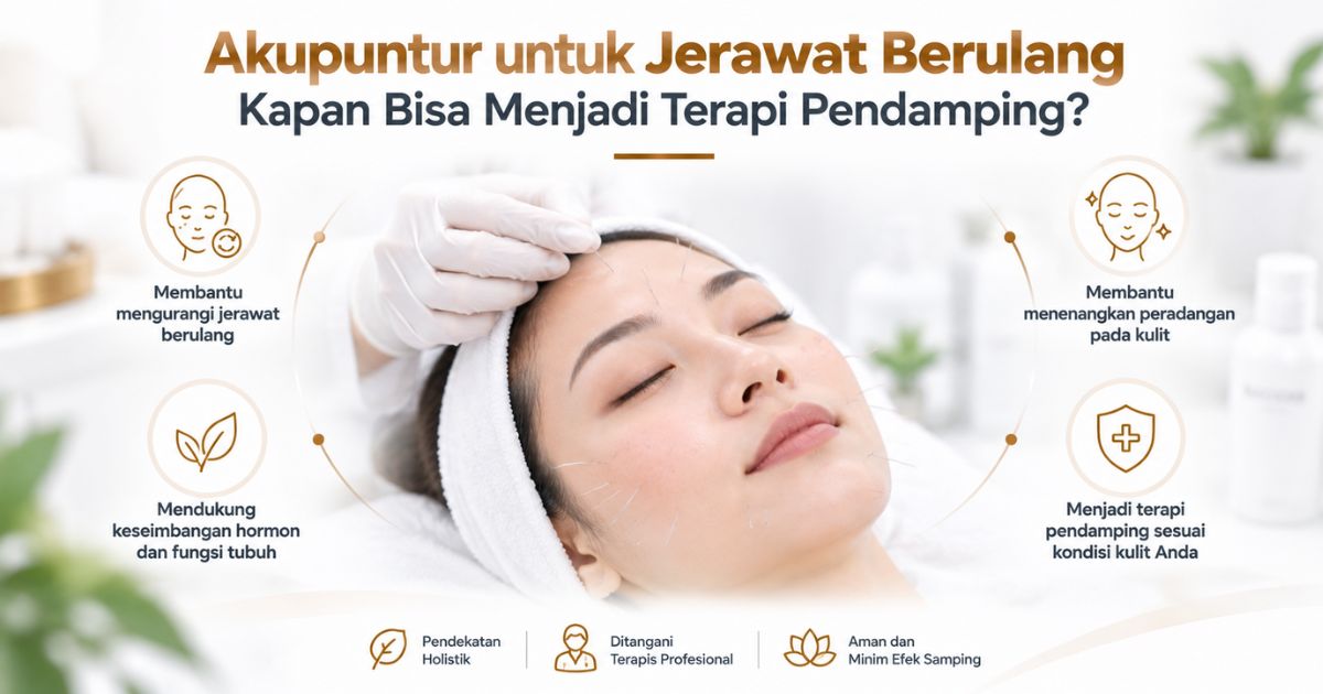 Akupuntur untuk Jerawat Berulang – Kapan Bisa Menjadi Terapi Pendamping?